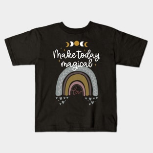 Make Today Magical with Stars and Moon Magik Kids T-Shirt